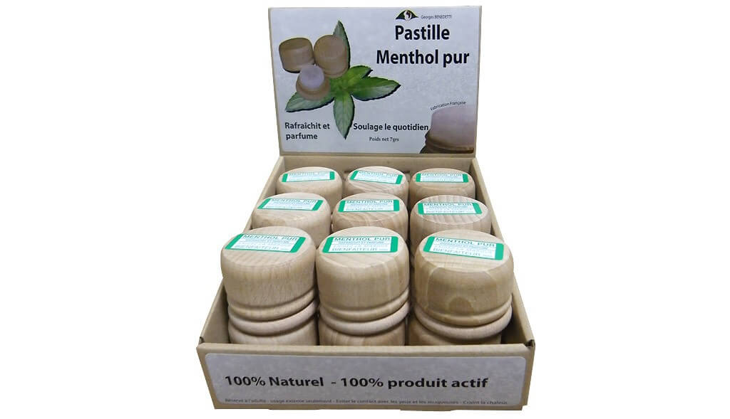 Présentoir de comptoir Macaron GM 7g BIENFAITEUR x18 vide